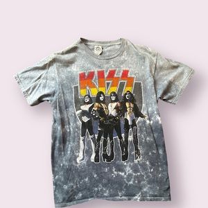 y2k Tie Dye Kiss Tee